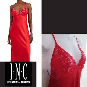 I.N.C. International Concepts Sparkle Lace Cup Fancy Nightgown NWT